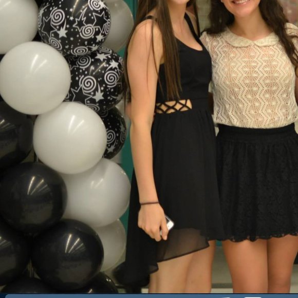 Black high-low dress from Honey - Picture 6 of 6